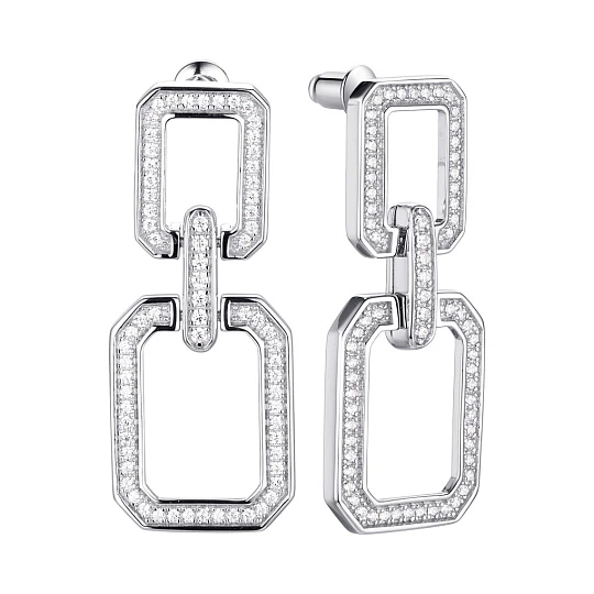 Серьги серебряные SL-E03161-X-W-X-X-W | Пусеты гвоздики серьги купить по выгодной цене в ювелирном магазине ⭐️ «Золотая Подкова» Серьги серебряные SL-E03161-X-W-X-X-W | Пусеты гвоздики серьги купить по выгодной цене в ювелирном магазине ⭐️ «Золотая Подкова»