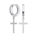 Серьги серебряные 0201660-00775 | Серьги серебряные 0201660-00775 купить по цене 2866 руб. в ювелирном магазине ⭐️ «Золотая Подкова»