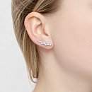 Серьги серебряные 94021652 | Серьги серебряные 94021652 купить по цене 4213 руб. в ювелирном магазине ⭐️ «Золотая Подкова»