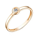 Кольцо золотое 15548-100 | Кольцо золотое 15548-100 купить по цене 49804 руб. в ювелирном магазине ⭐️ «Золотая Подкова»