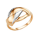 Кольцо золотое 009381-1002 | Кольцо золотое 009381-1002 купить по цене 55770 руб. в ювелирном магазине ⭐️ «Золотая Подкова»