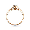 Кольцо золотое 15119-100 | Кольцо золотое 15119-100 купить по цене 54945 руб. в ювелирном магазине ⭐️ «Золотая Подкова»