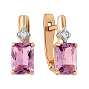 Серьги золотые 1022-11130-A | Серьги золотые 1022-11130-A купить по цене 45722 руб. в ювелирном магазине ⭐️ «Золотая Подкова»