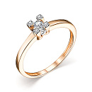 Кольцо золотое 14266-100 | Кольцо золотое 14266-100 купить по цене 72139 руб. в ювелирном магазине ⭐️ «Золотая Подкова»