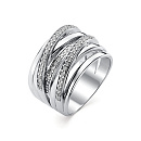 Кольцо серебряное 01-0668/00КЦ-00